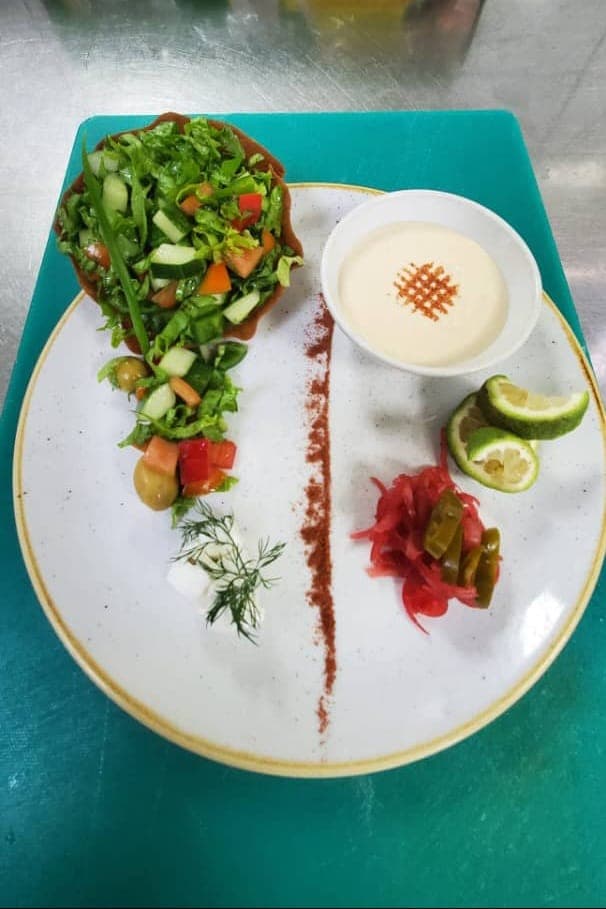 Salmon entrée